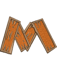 Wooden M