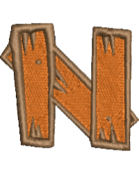 Wooden N