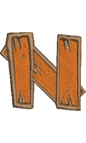 Wooden N