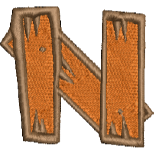 Wooden N