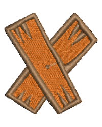Wooden X