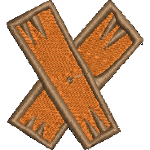 Wooden X