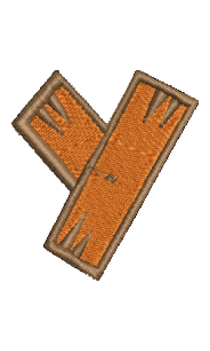 Wooden Y