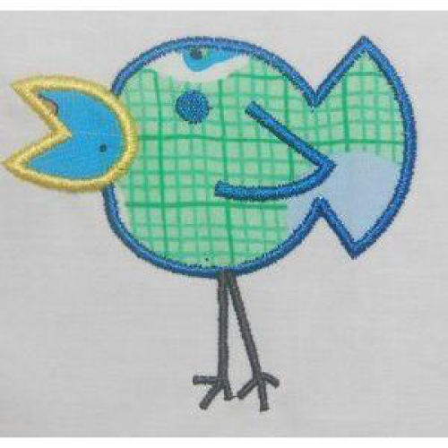 applique bird