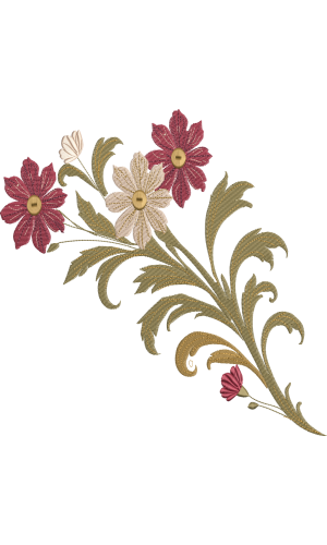 Sacred Heart Garland Corner Bloom Spray