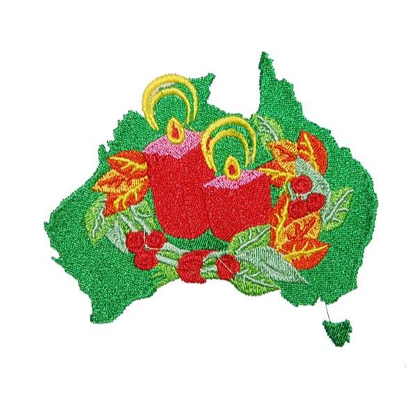Australian Christmas map 1